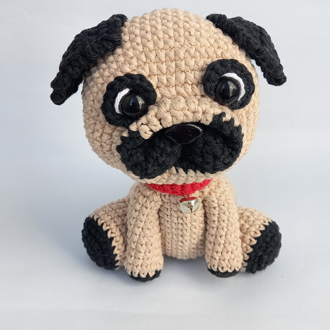 Pug Dog - Crochet Pattern