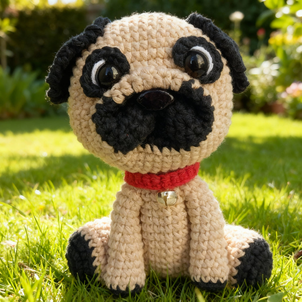 Pug Dog - Crochet Pattern