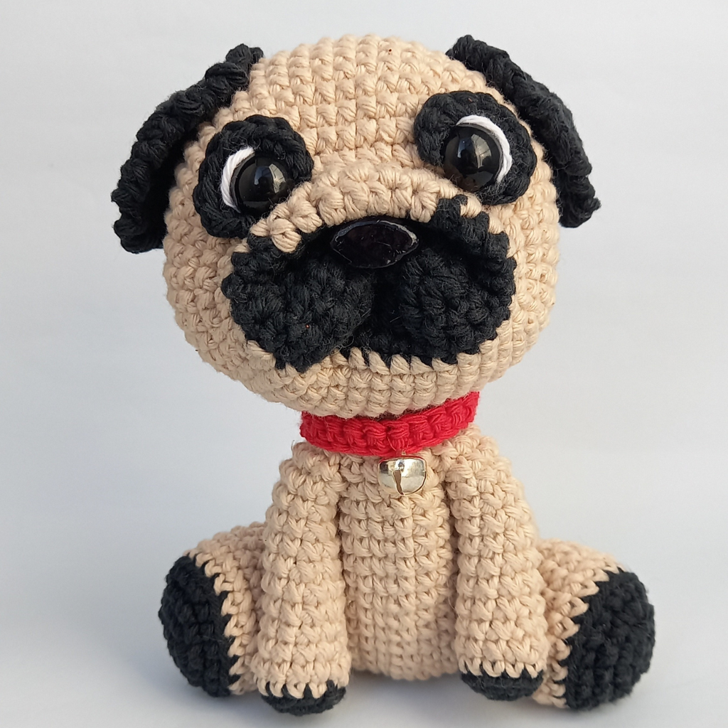 Pug Dog - Crochet Pattern