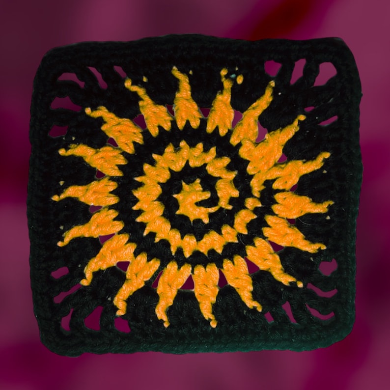 Celtic Sun - Crochet Pattern